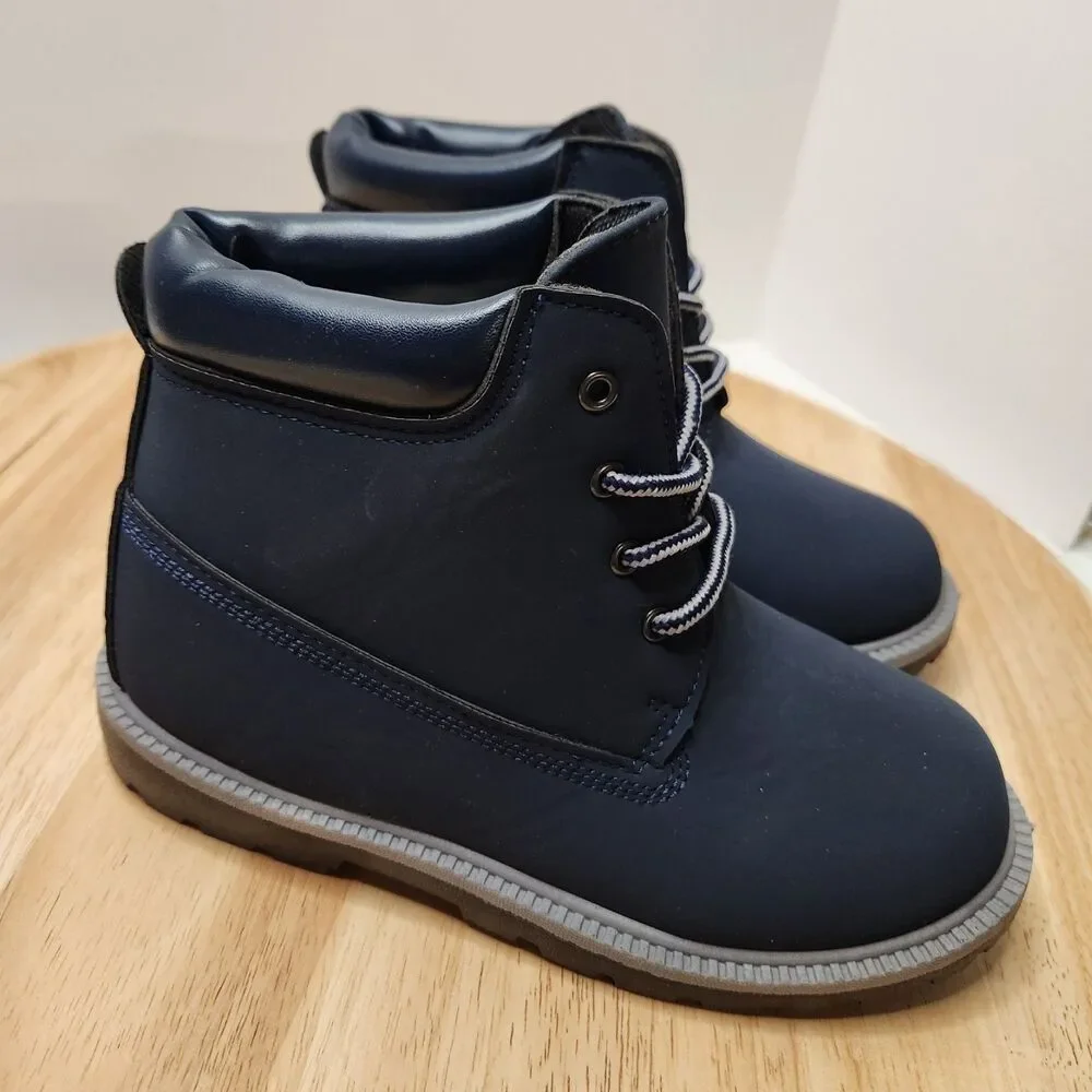 Youth 2.5 Blue Boots Big Kids EU 34